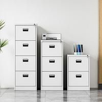Serrure d'armoire à tiroirs moderne en acier avec 2 tiroirs-Stockage de bureau commercial durable et solide pour hôtels hôpitaux