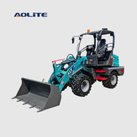 Top qualité AOLITE ALT CE chine E612 1200kg Mini batterie électrique petite roue chargeur frontal aménagement paysager avec chargeur de batterie
