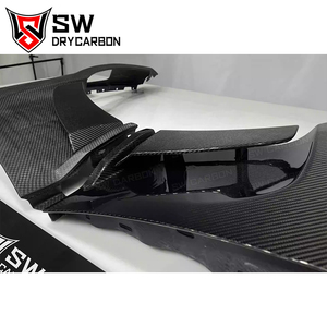 Aipha กระจังหน้าช่องระบาย G87คาร์บอนไฟเบอร์สำหรับ BMW M2 G87กันชนหน้าชุดประสิทธิภาพแอโรไดนามิก2ประตู - Product Image 2