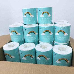 60 <span class=keywords><strong>Rollos</strong></span>/Caja, <span class=keywords><strong>Papel</strong></span> Higiénico Familiar al por Mayor, Resistente y Suave, de 3 Capas, Ecológico, con Diseño de Arcoíris, Versión en Inglés - Product Image 6