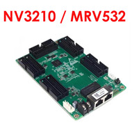 Carte de réception d'affichage LED 512x512 pixels, carte de réception Novastar MRV532 NV3210 pour Hub320, module LED 26 broches P1.25 P1.53 P1.667