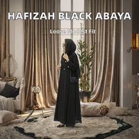 Robes en gros 2026 pour femmes, Abaya musulmane de luxe perlée, Abaya tendance pour l'Aïd, Robe musulmane pour femmes, Abaya unie de Dubaï, Vêtements islamiques