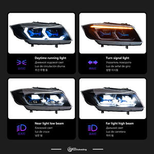 Luces <span class=keywords><strong>de</strong></span> Coche para <span class=keywords><strong>BMW</strong></span> <span class=keywords><strong>E90</strong></span> Faro <span class=keywords><strong>LED</strong></span> 2005-2012 Faros Delanteros 320i 325i 318i DRL Señal <span class=keywords><strong>de</strong></span> Giro Luz <span class=keywords><strong>de</strong></span> Carretera Ojo <span class=keywords><strong>de</strong></span> Ángel Automotriz - Product Image 3