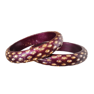 Handmade Lac Bangles Shadow Stone Kada with Glossy Polish Traditional Ethnic Jewelry for Women Wedding Festival and Party Wear - Product Image 6