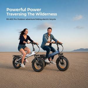 Bicicleta Eléctrica <span class=keywords><strong>Plegable</strong></span> <span class=keywords><strong>SAMEBIKE</strong></span> RS-A02 Pro Compatible con OEM/ODM con Marco de Aleación de Aluminio, Llantas Anchas de 20"*4.0" y Motor de 250W - Product Image 2