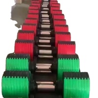 Ensemble d'haltères en fonte réglables de 20 à 40kg avec poignée antidérapante Options multi-poids