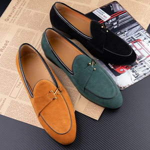 Wholesale Men's Pointed Toe Loafers <b>Height</b> <b>Increasing</b> Elegant Office Daily Slip-On Comfortable Business Casual Shoes - Product Image 1