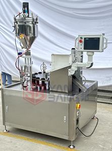 Máquina de llenado y tapado de maquillaje de lápiz labial para rímel de brillo de labios semiautomática, para equipos de producción de cosméticos, - Product Image 5