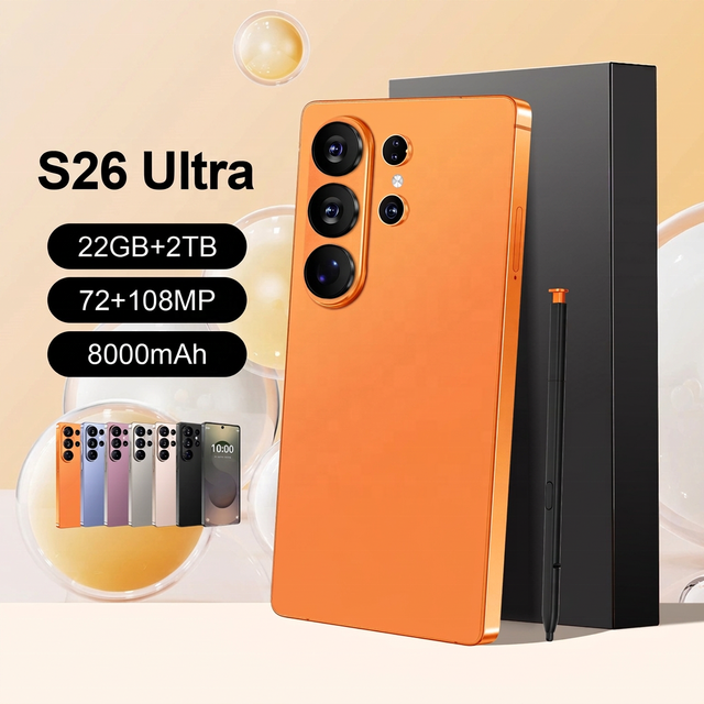 High Quality S 26 Ultra 22GB+2TB 5G Smartphones Android 16 Global S 26 Ultra 5G Dual SIM Wholesale Cellphone Mobile Smart Phones