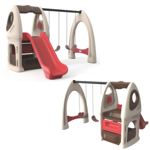 スイングスライド付き子供のための小さな庭のカビー遊び場の女の子プラスチック屋内屋外子供プレイハウス - Product Image 3