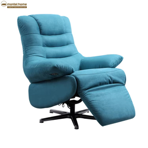 Black Single Wholesale Home Office <strong>Euro</strong> Manual Swivel TV Recliner <strong>Chair</strong> Ottoman New Electric Living Room Sofa Set Real Leather - Product Image 3