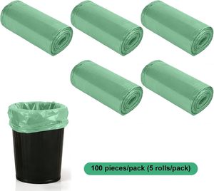 Bolsas de Basura Planas de HDPE Reciclables y Ecológicas HANSEN, Reutilizables para Uso Doméstico en la Cocina - Product Image 6