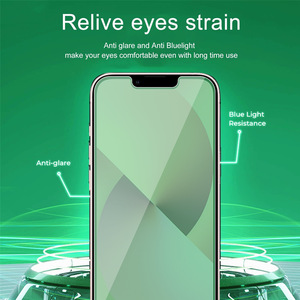 Película de vidrio templado para Iphone, Protector de pantalla Universal con pegamento completo para 12 11 13 - Product Image 5