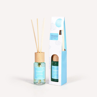 Ventes directes d'usine 30ml diffuseur d'huile essentielle d'aromathérapie bouteille en verre décor à la maison parfum diffuseur de roseau avec bouchon en bois