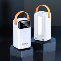 Station d'alimentation Kitway haute capacité 10000mAh avec batterie Li-Polymère, chargeur rapide, écran LED 5W, entrées USB/Micro USB/Type-C, universelle