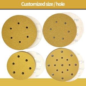 Efisiensi Tinggi 150mm kuning aluminium oksida <span class=keywords><strong>Hook</strong></span> & <span class=keywords><strong>Loop</strong></span> amplas cakram 40-800 Grit OEM tersedia <span class=keywords><strong>3</strong></span> tahun garansi - Product Image 4