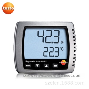 Medidor de Temperatura y Humedad Testo 608-H1 con Alarma LED, Retención de Datos, IP55, Mini Termómetro de Pared - Product Image 5
