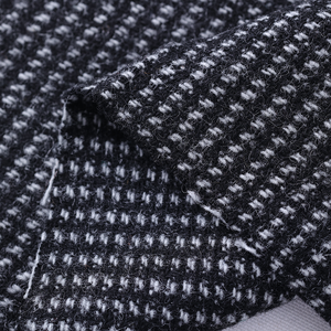 Vải len cừu dệt kim thiết kế đa dạng, chất liệu dày, 100% len, dùng may vest cao cấp - Product Image 3