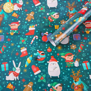 في عبوة للبيع بالجملة تغليف هدايا عيد الميلاد الحرفية بجودة عالية التعبئة والتغليف لصندوق الهدايا - Product Image 6