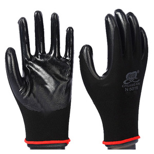 Guantes de Trabajo de Nitrilo Chuangxin N5019 con Recubrimiento Completo Antideslizante, Guantes de Seguridad de Uso General - Product Image 1
