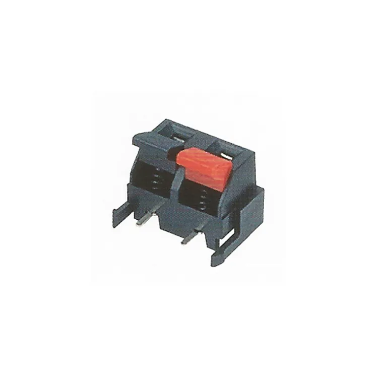 2 Poles Clip Spring Wire Connector Push Terminal WP Type Speaker Terminal 2 Pin Wire Joint Connector