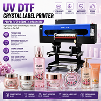 Imprimante UV DTF avec 3 pièces I1600 tête pour rouleau à rouleau AB film transfert à froid vers matériel illimité bouteille tasse uv dtf imprimante