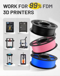 Dây Tóc máy in 3D colido 1.75mm PLA, Độ chính xác +/-0.02mm, khả năng tương thích fdm phổ quát, ống chỉ 1kg kín chân không (1 màu đen) - Product Image 5