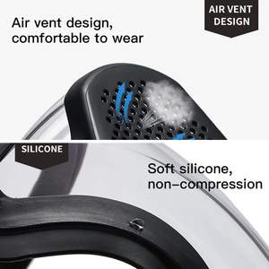 Masker Wajah penuh transparan, pelindung wajah Anti kabut, Anti angin, Anti cipratan, perisai wajah penuh transparan dengan filter - Product Image 6