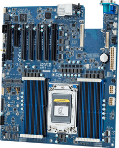 Carte mère E-ATX d'occasion OEM MZ32-AR0 Rev2.0 haute capacité, processeur EPYC série 7000, quatre canaux, socket SP3, DDR4 2048 Go, SATA - Product Image 1