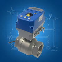 Actionneur de vanne de régulation électrique intelligent multi-mode AC220V OEM d'usine, à commande proportionnelle 4-20mA, en acier inoxydable