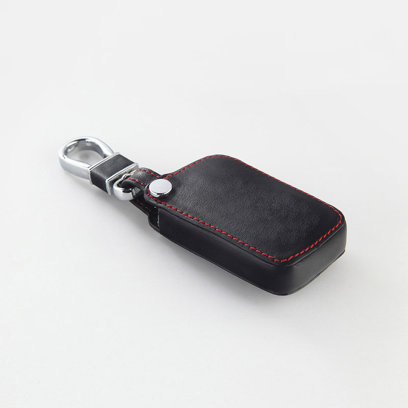 Personalized Black Mini Embossed Real Leather