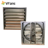 Ventilateur d'extraction industriel VFans 1000 mm de grande taille, fiable, en acier inoxydable 304, pour entrepôt