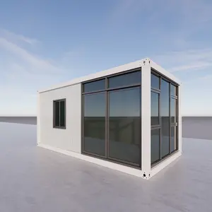 Herstellung von kunden spezifischen modernen Ferienhäusern Fertighaus Gast häuser Isolierung vorgefertigtes Flat Pack Container haus