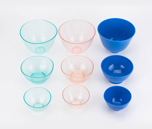Bol de mélange flexible en caoutchouc pour laboratoire <span class=keywords><strong>dentaire</strong></span>, pour impression d'alginate et matériaux en plâtre - Product Image 1