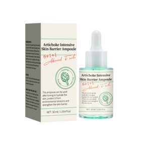 Ampoule de barrière cutanée intensive à l'artichaut <span class=keywords><strong>30ml</strong></span> Sérum de soin de <span class=keywords><strong>la</strong></span> peau Sérum apaisant hydratant - Product Image 1