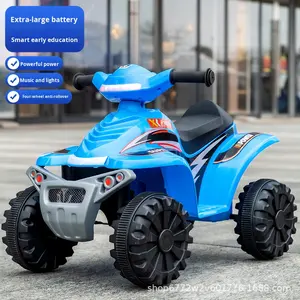 <span class=keywords><strong>3</strong></span>-6 Yaş Erkek ve Kız Çocukları İçin Akülü Şarjlı Büyük Dört Tekerlekli Plastik Oyuncak Araba - Product Image 3