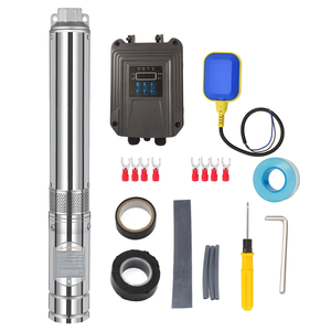 <span class=keywords><strong>Pompe</strong></span> <span class=keywords><strong>solaire</strong></span> 1100W 110V CC sans balais 4 pouces personnalisable OEM <span class=keywords><strong>10m3</strong></span>/<span class=keywords><strong>h</strong></span> Max 65m pour irrigation de puits – Pompes solaires 1100W 110V CC - Product Image 1