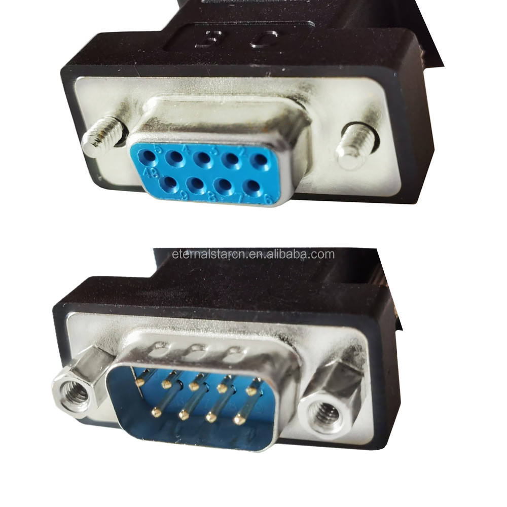 DB37 37Pin Serial Mini Gender Changer Male Female M/M F/F Adapter Coupler RS-423 - Foto 13