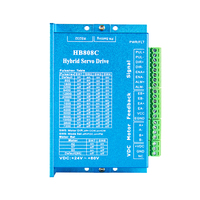 Driver Motor Stepper Hybrid DC 24-80V Nema 23 Kaihong HB808C dengan Port RS232 Bersertifikasi CE ROHS Proteksi IP54