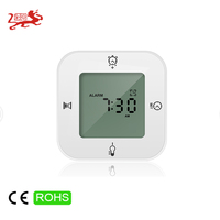 Jam Alarm Digital Elektronik Multifungsi 4-in-1 KT-8 Baru 2026 dengan Tampilan Waktu, Tanggal, Suhu, dan Kelembapan