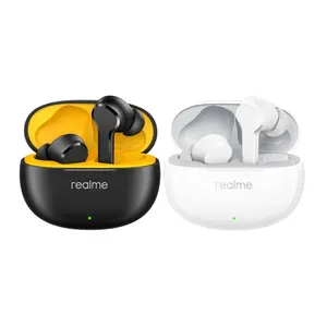 Werkseitig Original Realme TechLife Buds T100 Bluetooth Wirklich drahtlos in Ohrhörern ENC Noise Cancel ling Ear phone
