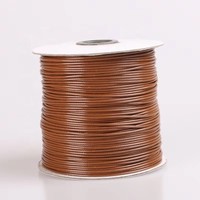 Cordon ciré rond de 2 mm et 1,5 mm en gros, cordon en cuir DIY, cordon ciré tressé à la main pour collier, ligne de cordon ciré toutes couleurs pour bracelet et collier