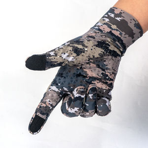 Bán buôn OEM logo đầy đủ ngón tay Trọng <span class=keywords><strong>l</strong></span>ượng nhẹ găng tay chụp màn hình cảm ứng săn bắn Găng tay <span class=keywords><strong>l</strong></span>ót đàn hồi săn bắn găng tay - Product Image 2