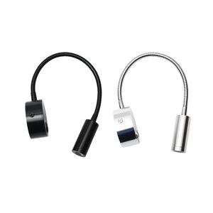 LED Bedside <strong>Reading</strong> <strong>Light</strong> Touch Dimmer Wall <strong>Light</strong> 3 W Spotlight Hose <strong>Headboard</strong> Flexible Gooseneck <strong>Reading</strong> <strong>Light</strong> - Product Image 3