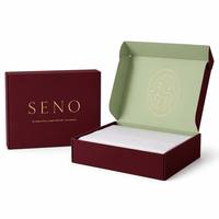Cajas de Envío Corrugadas de Lujo Personalizadas al por Mayor, Rojas, Varios Tamaños, Pequeñas, Medianas, Grandes, Cajas de Cartón Corrugado para Envíos Postales con Logotipo
