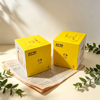 Petite boîte cadeau en papier personnalisable pour gâteaux, avec poignée intégrée, boîte en papier de qualité alimentaire pour desserts et produits de boulangerie