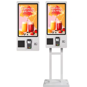 21.5 Inch Capacitieve Touchscreen Zelfbedieningskiosk Fastfood Restaurant Betalingskiosken Voor Indoor Outdoor Sdk-Functie - Product Image 3