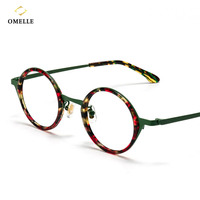 Fabricant de montures optiques en acétate vintage personnalisées en titane