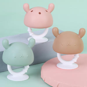 Nouveau bébé mordant petit <span class=keywords><strong>champignon</strong></span> apaisant <span class=keywords><strong>dentition</strong></span> anti-alimentation artefacts bâton de <span class=keywords><strong>dentition</strong></span> musique silicone jouets bouchées - Product Image 3