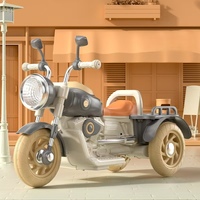 Moto électrique à 3 roues pour enfants, jouet à piles 6V avec moteur 380, moto électrique pour enfants de plus de 2 ans